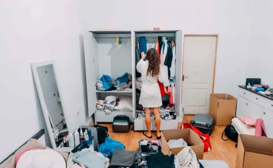 Declutter your closet